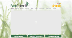 Desktop Screenshot of biocover.dk